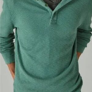 Lucky brand hoodie thermal long sleeve